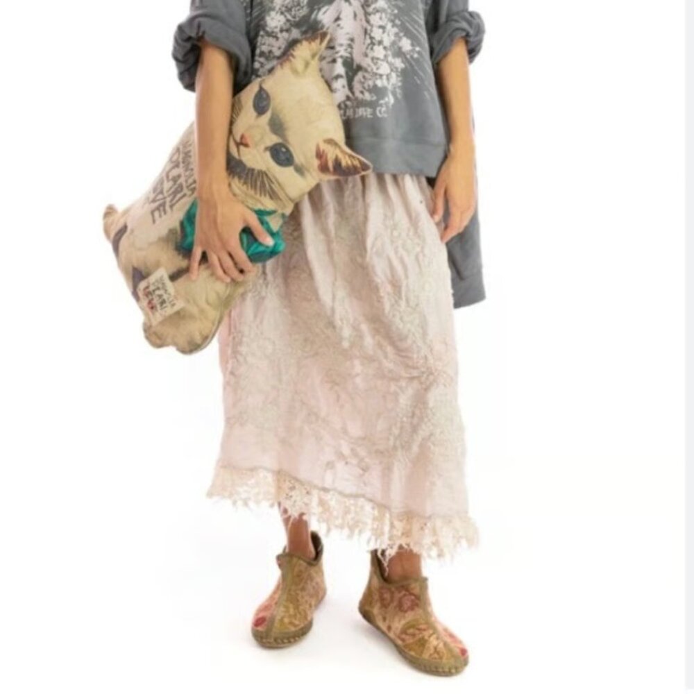 NWT Magnolia Pearl Nena Skirt 125 Petal Pink